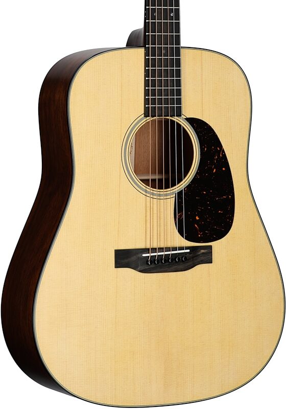 Martin D-18 Satin Acoustic Guitar (with Case), Natural, Serial Number M2867059, Full Left Front