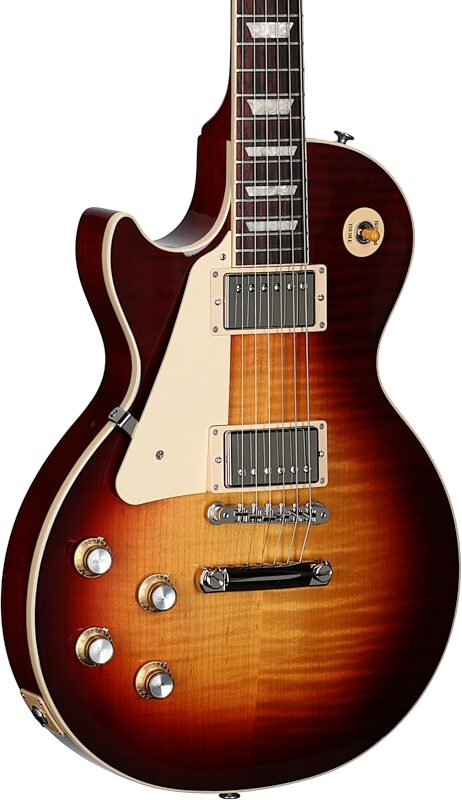 Gibson Les Paul Standard '60s Electric Guitar, Left-Handed (with Case), Bourbon Burst, Serial Number 218540192, Full Left Front