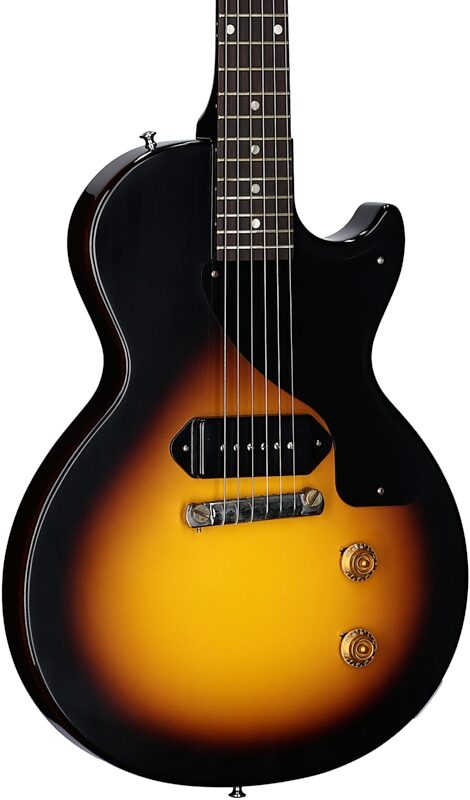 Gibson Custom 1957 Les Paul Junior Reissue Electric Guitar (with Case), Vintage Sunburst, Serial Number 741560, Full Left Front