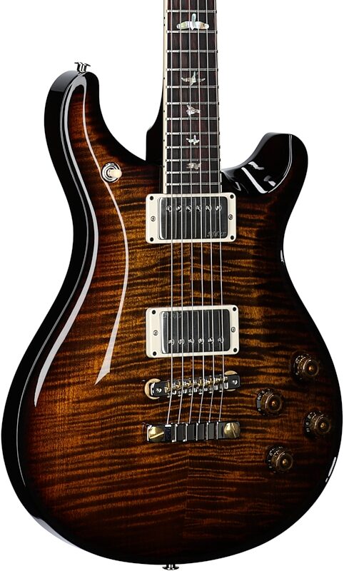 PRS Paul Reed Smith McCarty 594 Electric Guitar (with Case), Black Gold Burst, Serial Number 0389433, Full Left Front