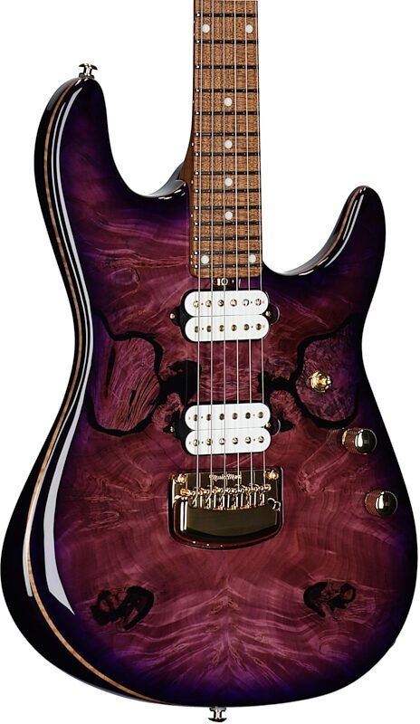 Ernie Ball Music Man Jason Richardson Cutlass 6 Electric Guitar (with Case), Majora, Serial Number S10832, Full Left Front