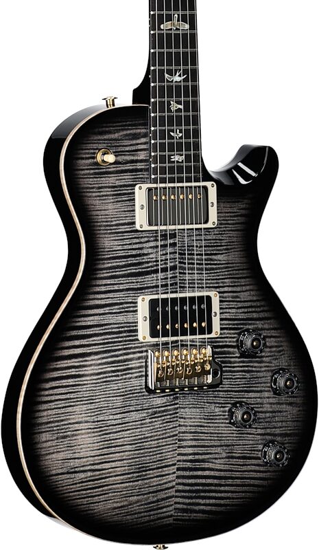 PRS Paul Reed Smith Mark Tremonti 10-Top Electric Guitar with Tremolo (with Case), Charcoal Contour Burst, Serial Number 0386054, Full Left Front