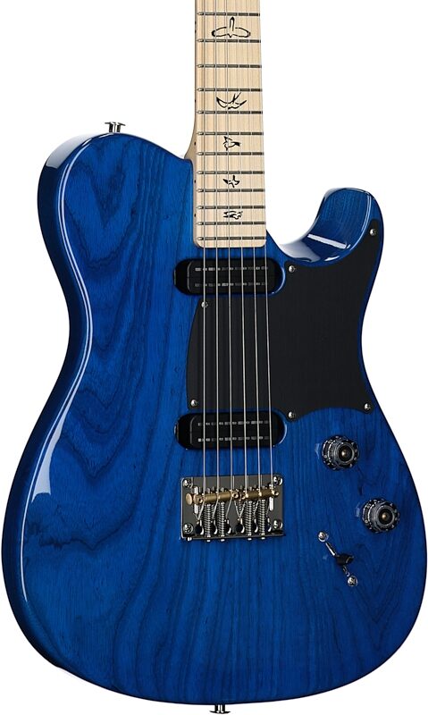 PRS Paul Reed Smith NF 53 Electric Guitar (with Gig Bag), Blue Matteo, Serial Number 0389736, Full Left Front