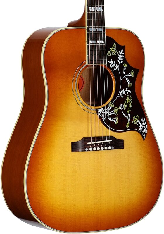 Gibson Hummingbird Original Acoustic-Electric Guitar (with Case), Heritage Cherry Sunburst, Serial Number 22184039, Full Left Front