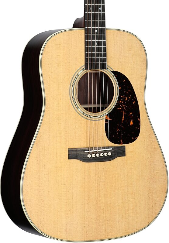 Martin D-28 Satin Acoustic Guitar (with Case), Natural, Serial Number M2873428, Full Left Front