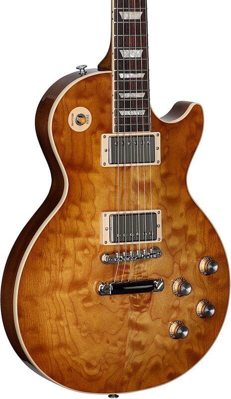 Gibson Exclusive Les Paul Standard 60s AAA Electric Guitar, Quilted Honeyburst, Serial Number 219940139, Full Left Front