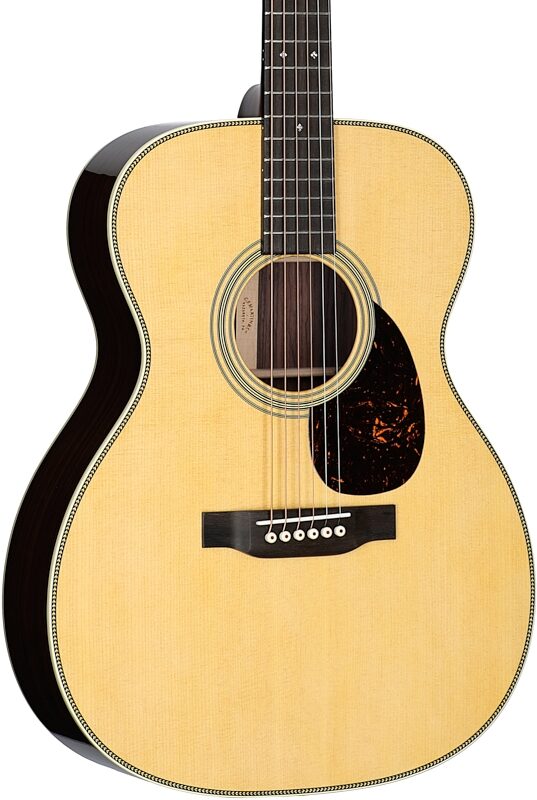 Martin OM-28 Redesign Acoustic Guitar (with Case), New, Serial Number M2874044, Full Left Front