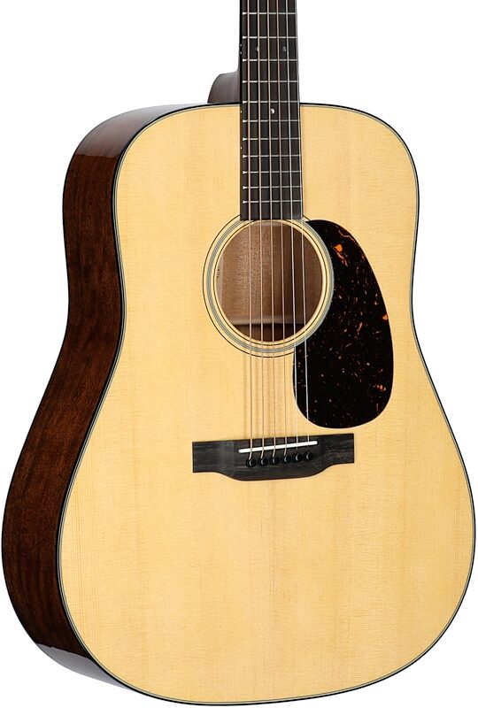 Martin D-18 Dreadnought Acoustic Guitar (with Case), Natural, Serial Number M2878208, Full Left Front