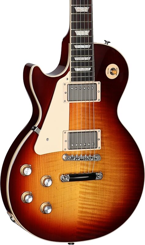 Gibson Les Paul Standard '60s Electric Guitar, Left-Handed (with Case), Bourbon Burst, Serial Number 221240270, Full Left Front