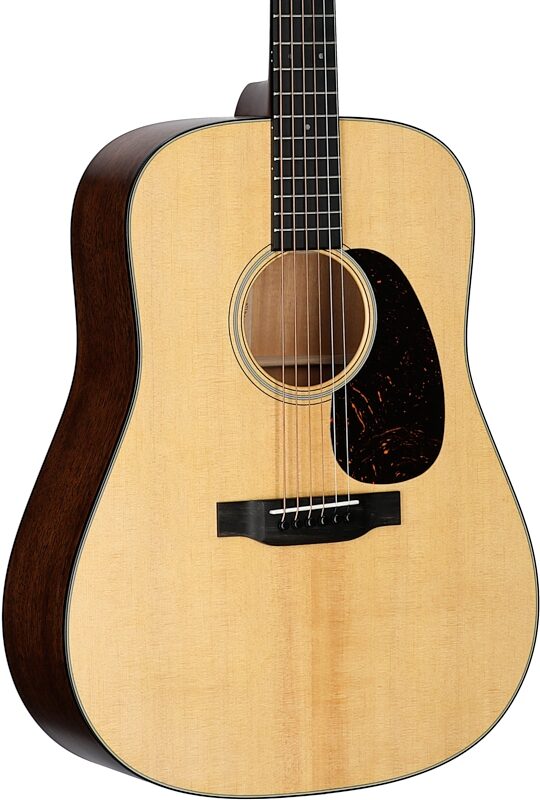 Martin D-18 Satin Acoustic Guitar (with Case), Natural, Serial Number M2888612, Full Left Front