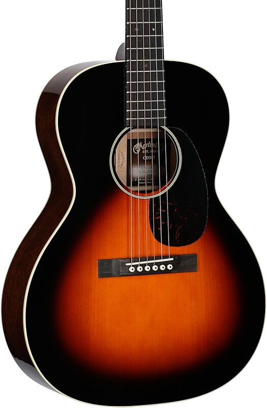 Martin CEO7 Sloped Shoulder 00 14-Fret Acoustic Guitar (with Case), Autumn Sunset Burst, Serial Number M2871343, Full Left Front