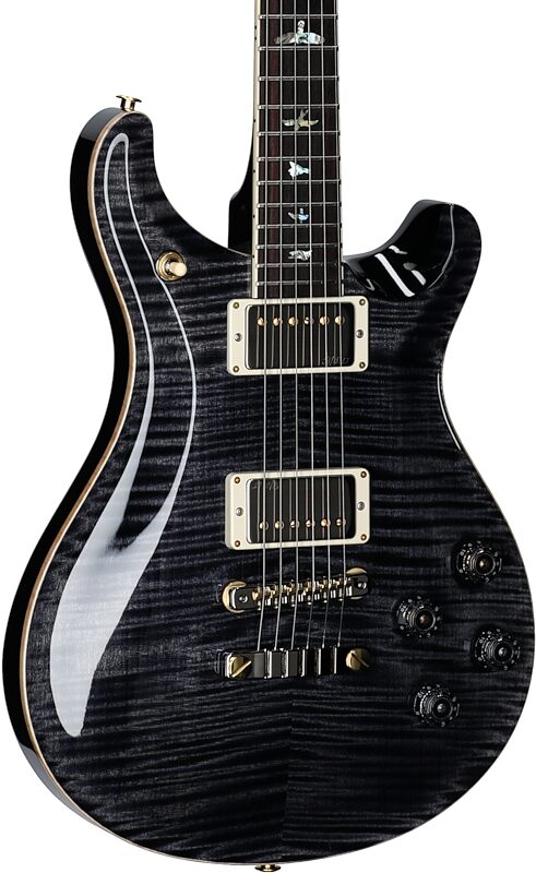 PRS Paul Reed Smith McCarty 594 10-Top Electric Guitar (with Case), Gray Black, Serial Number 0386130, Full Left Front