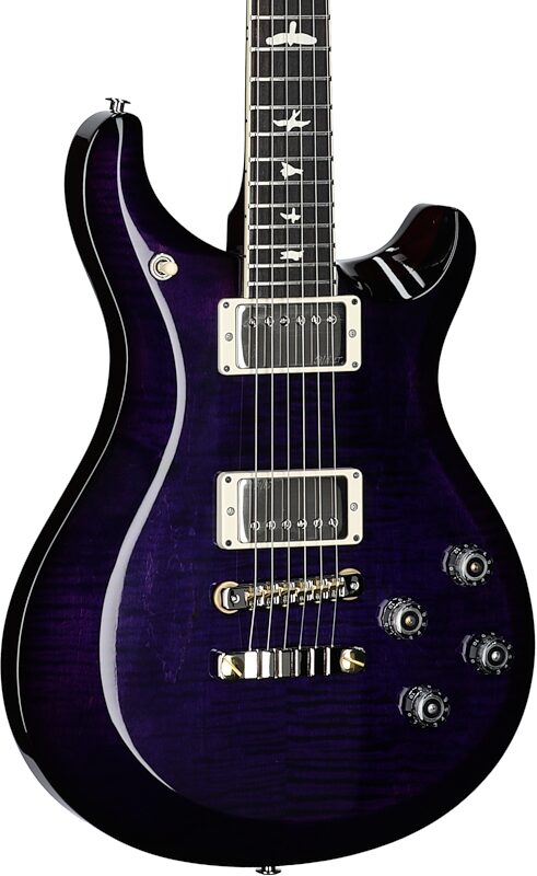 PRS Paul Reed Smith S2 McCarty 594 Electric Guitar (with Gig Bag), Purple, Serial Number S2074336, Full Left Front