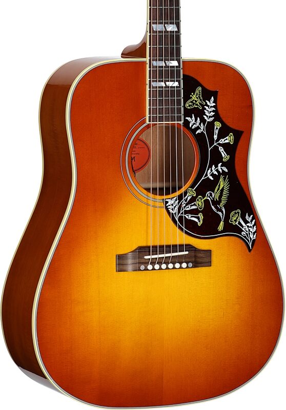 Gibson Hummingbird Original Acoustic-Electric Guitar (with Case), Heritage Cherry Sunburst, Serial Number 22334066, Full Left Front