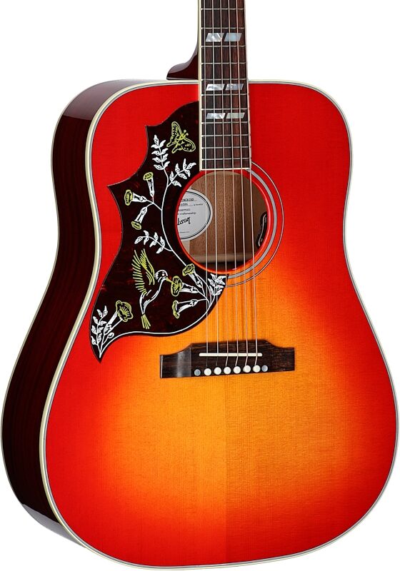 Gibson Hummingbird Standard Acoustic-Electric Guitar, Left-Handed (with Case), Vintage Cherry Sunburst, Serial Number 22254086, Full Left Front