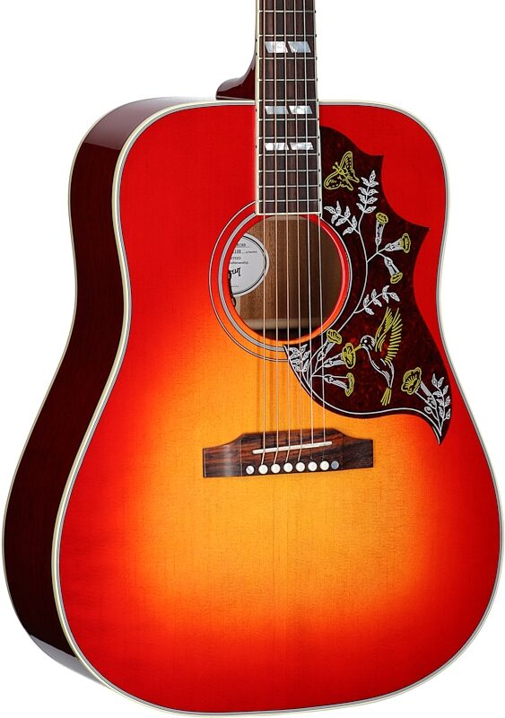 Gibson Hummingbird Standard Acoustic-Electric Guitar (with Case), Vintage Cherry Sunburst, Serial Number 22494108, Full Left Front