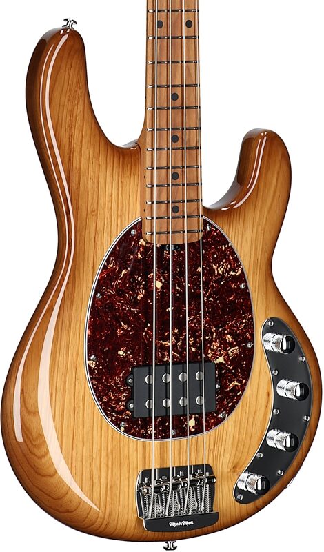 Ernie Ball Music Man StingRay Special Electric Bass (with Mono Case), Hot Honey, Serial Number K06749, Full Left Front