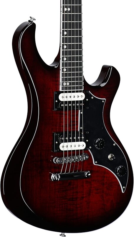 Gibson Victory Figured Top Electric Guitar (with Case), Wine Red, Serial Number 226440234, Full Left Front