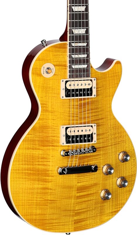 Gibson Slash Les Paul Standard Electric Guitar (with Case), Appetite Amber, Serial Number 217840193, Full Left Front