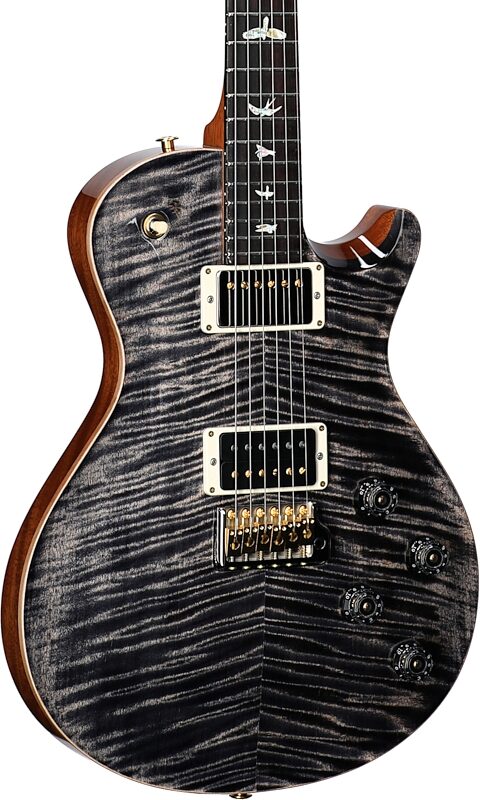 PRS Paul Reed Smith Tremonti 10-Top Electric Guitar (with Case), Charcoal, Serial Number 0394680, Full Left Front
