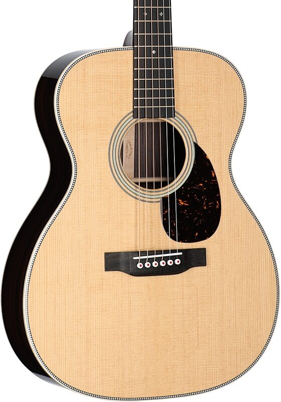 Martin OM-28 Modern Deluxe Orchestra Acoustic Guitar (with Case), New, Serial Number M2915140, Full Left Front