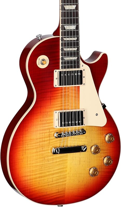 Gibson Exclusive '50s Les Paul Standard AAA Flame Top Electric Guitar (with Case), Heritage Cherry Sunburst, Serial Number 234040195, Full Left Front