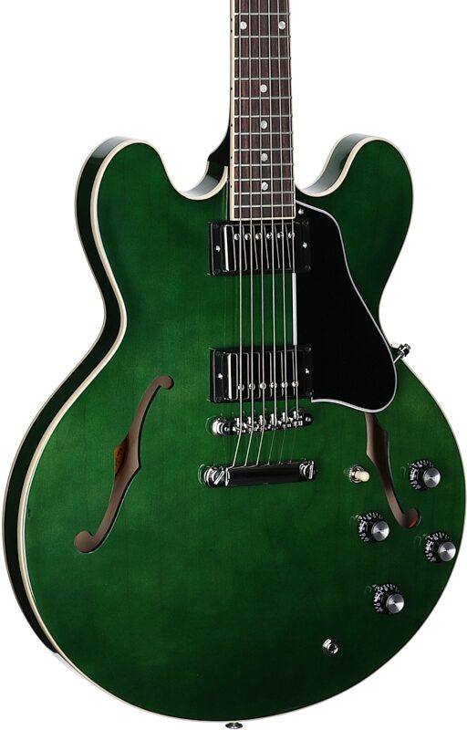 Gibson ES-335 Electric Guitar (with Case), Spearmint, Serial Number 232740123, Full Left Front