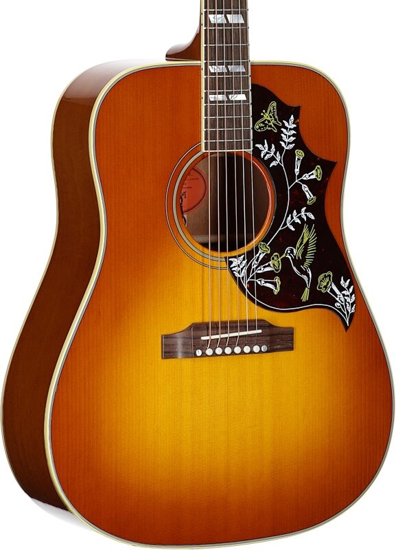 Gibson Hummingbird Original Acoustic-Electric Guitar (with Case), Heritage Cherry Sunburst, Serial Number 23314112, Full Left Front