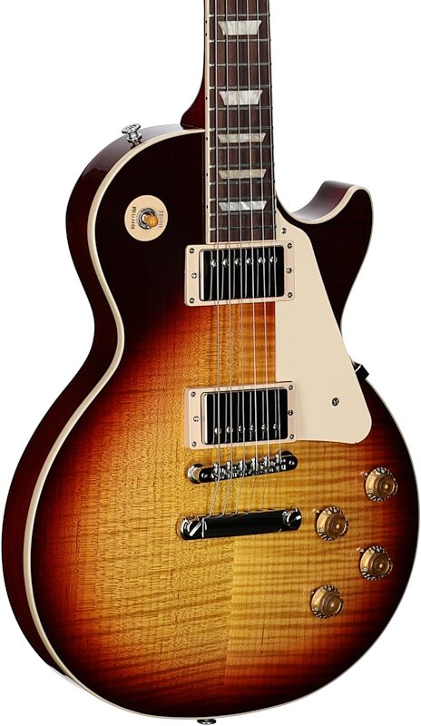 Gibson Les Paul Standard '50s AAA Top Electric Guitar (with Case), Bourbon Burst, Serial Number 231640135, Full Left Front