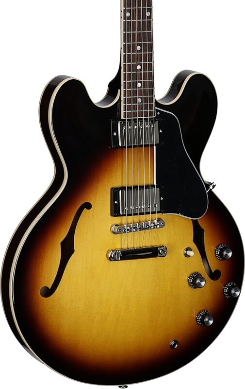 Gibson ES-335 Electric Guitar (with Case), Vintage Burst, Serial Number 234140135, Full Left Front