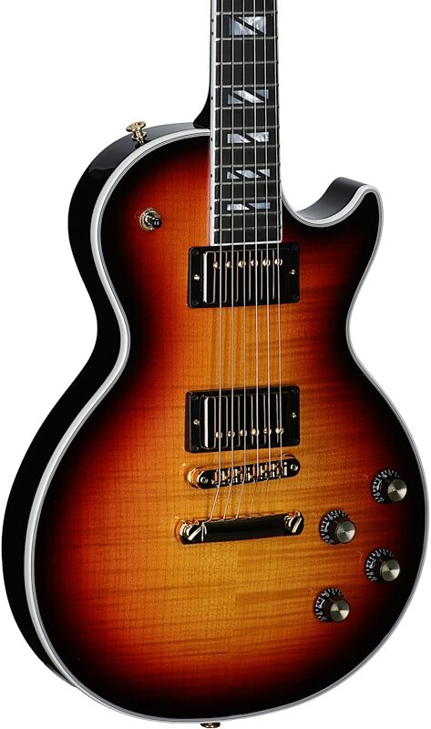 Gibson Les Paul Supreme AAA Figured Electric Guitar (with Case), Fireburst, Serial Number 231640121, Full Left Front