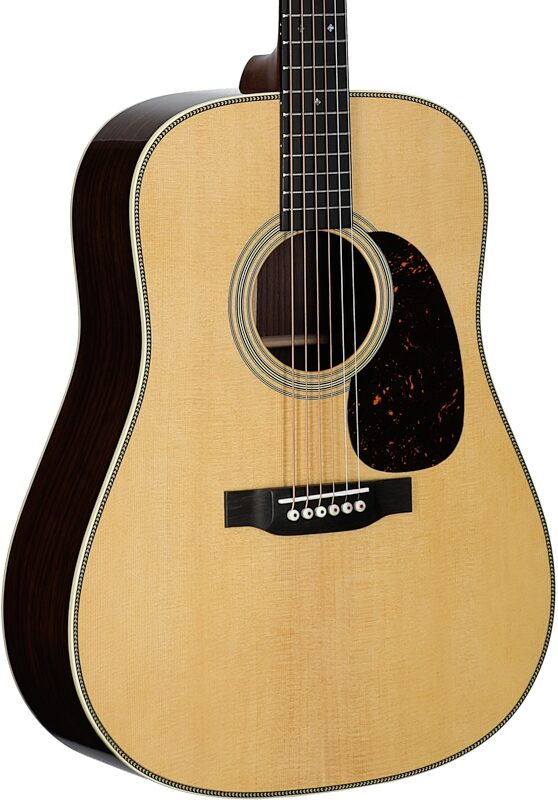 Martin HD-28-v2 Acoustic Guitar (with Case), Natural, Serial Number M2936776, Full Left Front