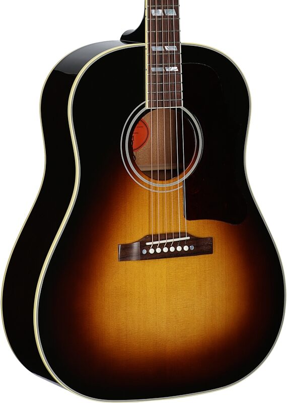Gibson Southern Jumbo Original Acoustic-Electric Guitar (with Case), Vintage Sunburst, Serial Number 20435082, Full Left Front