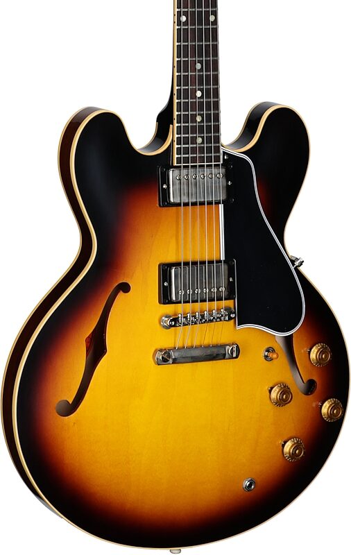 Gibson Custom 1959 ES-335 Reissue VOS Electric Guitar (with Case), Vintage Burst, Serial Number A940440, Full Left Front