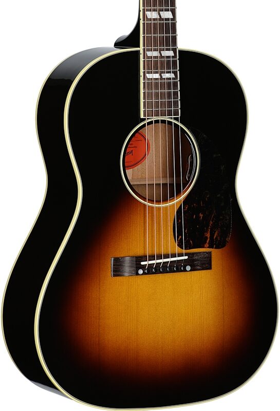 Gibson Nathaniel Rateliff LG-2 Western Acoustic-Electric Guitar (with Case), Vintage Sunburst, Serial Number 20365071, Full Left Front