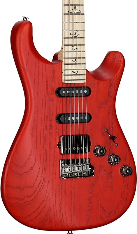 PRS Paul Reed Smith Fiore Satin Electric Guitar (with Gig Bag), Amaryllis, Serial Number 0404010, Full Left Front