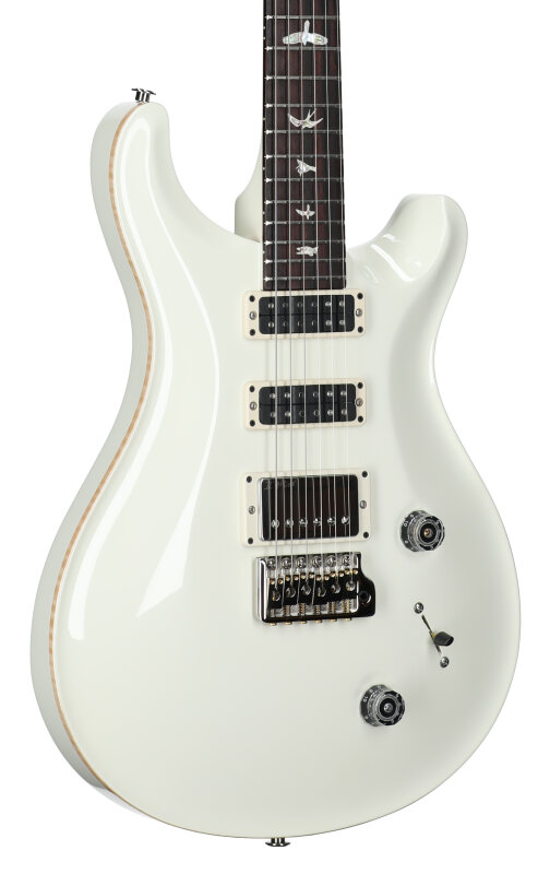 PRS Paul Reed Smith Studio Electric Guitar (with Case), Antique White, Serial Number 0399173, Full Left Front
