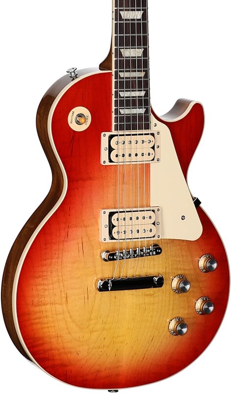 Gibson Limited Edition Les Paul Standard '60s Double Trouble Electric Guitar, Vintage Cherry Sunburst, Serial Number 210050306, Full Left Front