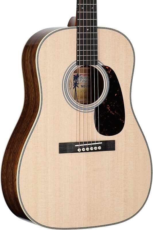 Martin O'ahu HG-28 Special Edition Acoustic Guitar (with Case), New, Serial Number M2955527, Full Left Front