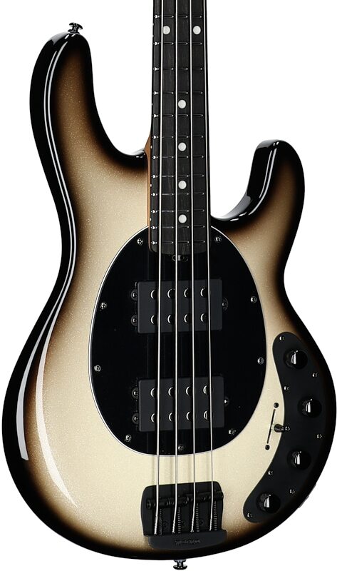 Ernie Ball Music Man StingRay Special HH Electric Bass (with Case), Brulee, Ebony Fretboard, Serial Number K04306, Full Left Front