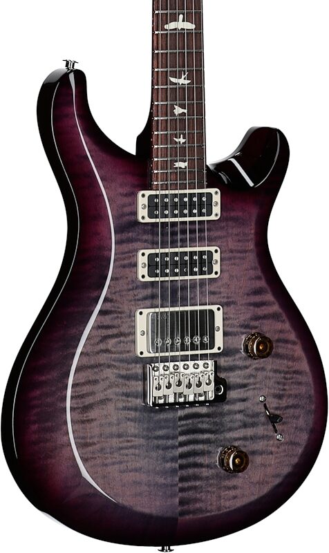 PRS Paul Reed Smith S2 Studio Electric Guitar, Faded Gray Black Purple Burst, Serial Number S2080575, Full Left Front