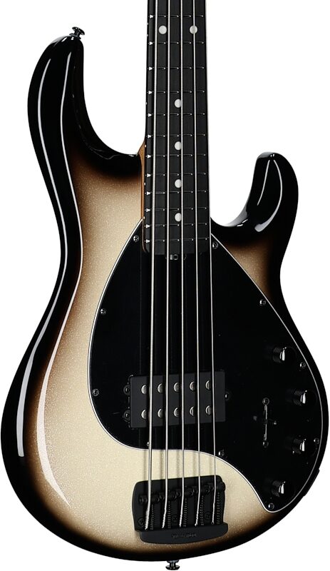 Ernie Ball Music Man StingRay 5 Special Electric Bass, 5-String (with Case), Brulee, Ebony Fretboard, Serial Number K07626, Full Left Front