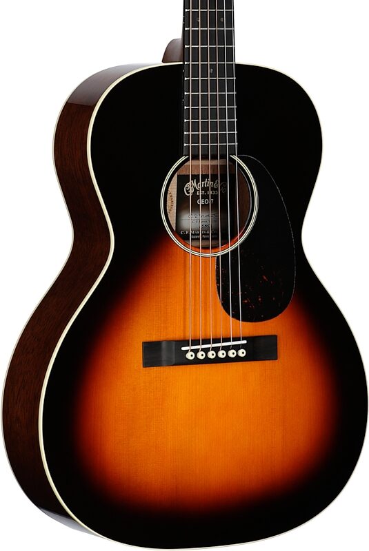 Martin CEO7 Sloped Shoulder 00 14-Fret Acoustic Guitar (with Case), Autumn Sunset Burst, Serial Number M2955122, Full Left Front