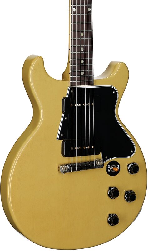Gibson Custom 1960 Les Paul Special Double Cut Electric Guitar (with Case), TV Yellow, Serial Number 05127, Full Left Front