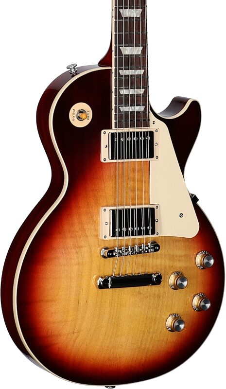Gibson Exclusive '60s Les Paul Standard AAA Flame Top Electric Guitar (with Case), Bourbon Burst, Serial Number 234840173, Full Left Front