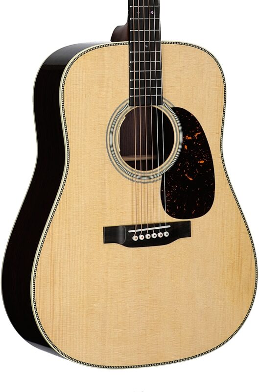 Martin HD-28E LRB Acoustic-Electric Guitar (with Case), Natural, Serial Number M2959692, Full Left Front
