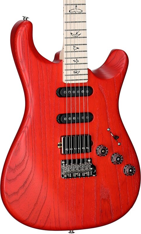 PRS Paul Reed Smith Fiore Satin Electric Guitar (with Gig Bag), Amaryllis, Serial Number 0407241, Full Left Front