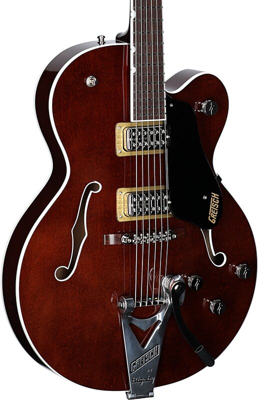 Gretsch Pro Collection Tennessean Electric Guitar (with Case), Walnut Stain, Full Left Front