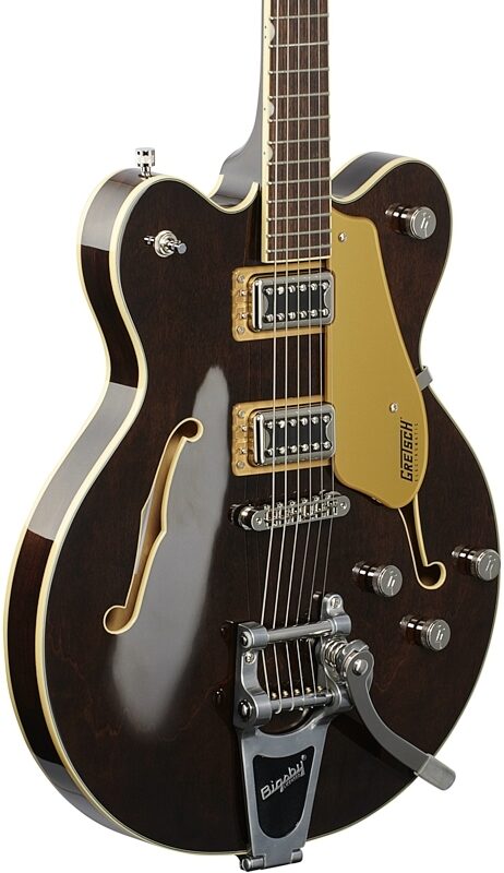 Gretsch G5622T Electromatic Center Block Double Cutaway Electric Guitar, Laurel Fingerboard, Imperial Stain, Full Left Front
