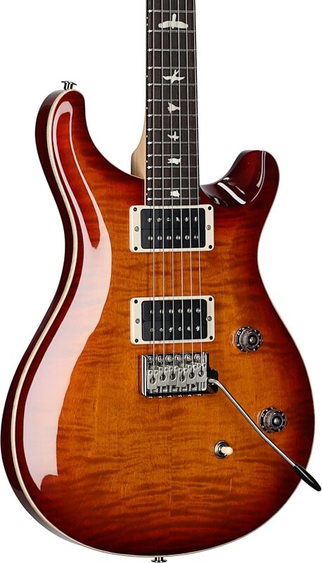 PRS Paul Reed Smith CE24 Electric Guitar (with Gig Bag), Dark Cherry Sunburst, Blemished, Full Left Front